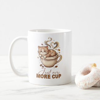Caneca de Café de Gato Fofo | Presente Divertido d