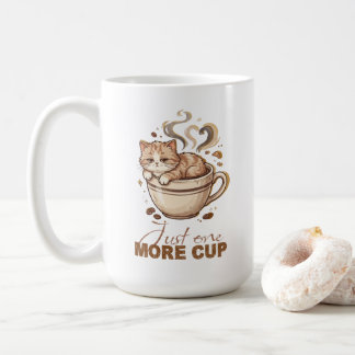 Caneca de Café de Gato Fofo | Presente Divertido d