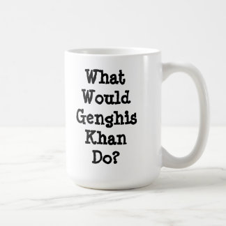 Caneca de café de Genghis Khan