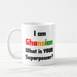 caneca de café de ghanaian
