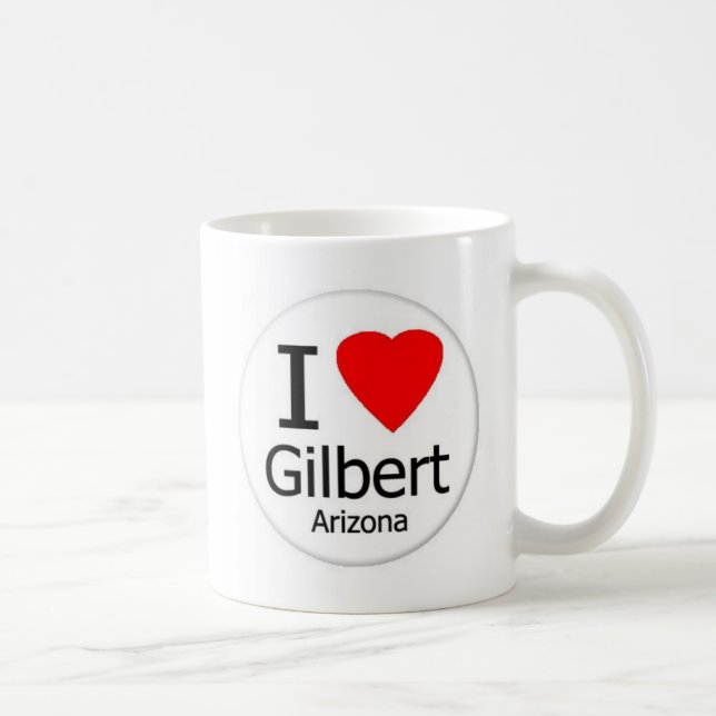 Caneca de café de Gilbert AZ (Direita)
