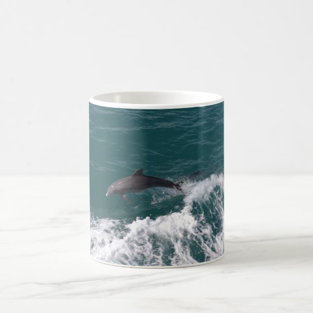 Caneca de Café de Golfinho (Centro)