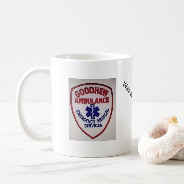 Caneca de café de Goodhew (Com Donut)