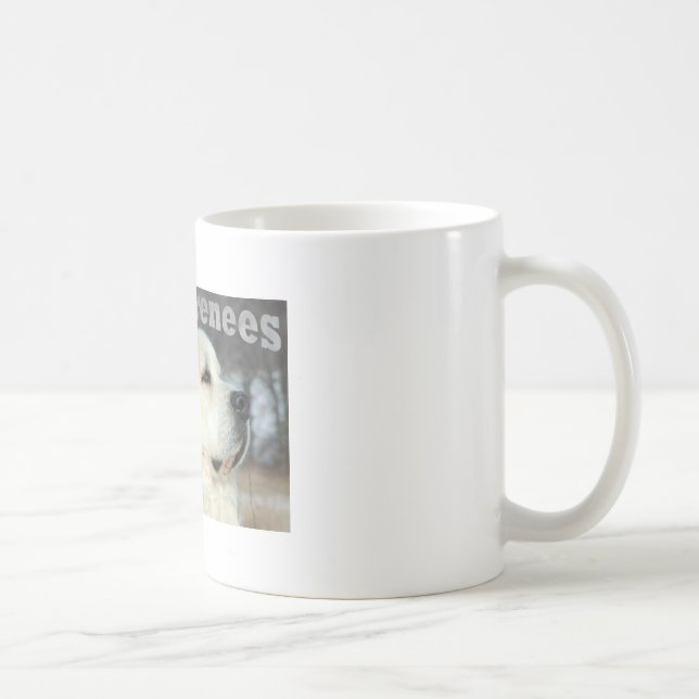 Caneca de café de grandes Pyrenees (Direita)