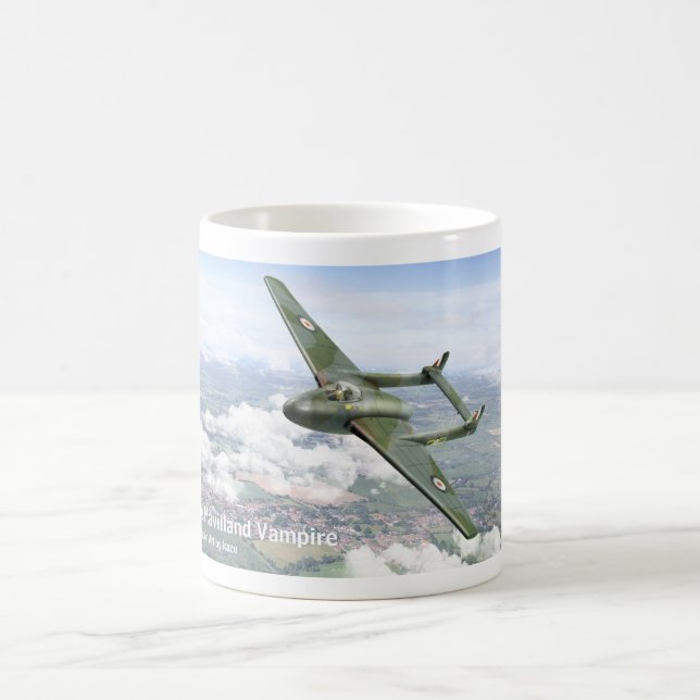 Caneca De Café de Havilland Vampire (Centro)