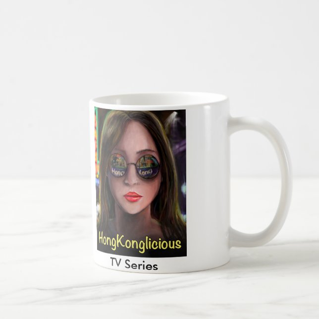 Caneca de café de HongKonglicious (Direita)