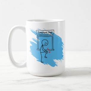 Caneca de Café de Humor de Dor Reclamação Personal