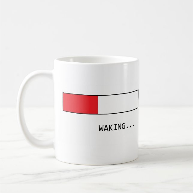 Caneca de Café de Inicialização e Bufferização (Esquerda)