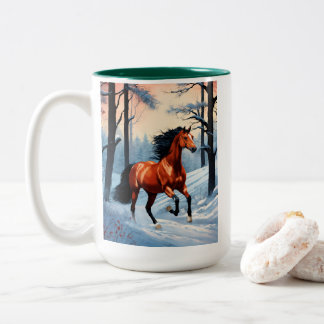 Caneca de Café de Inverno | Xícara de Design de Ca