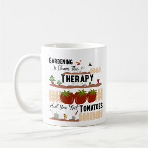 Caneca de café de jardinagem engraçada