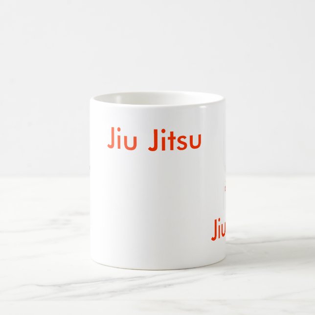 Caneca de café de Jiu Jitsu (Centro)
