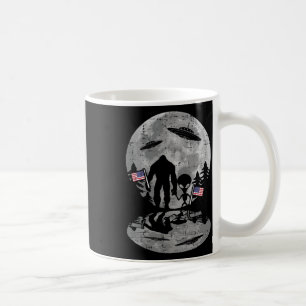 Caneca De Café De Julho, Alien Ufo Funny Patriotic Women Ki