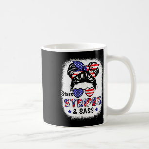 Caneca De Café De Julho Star Strips S Usa Bandeira Patriótica Kid