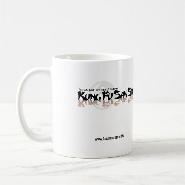 Caneca de café de Kung Fu San Soo (Esquerda)