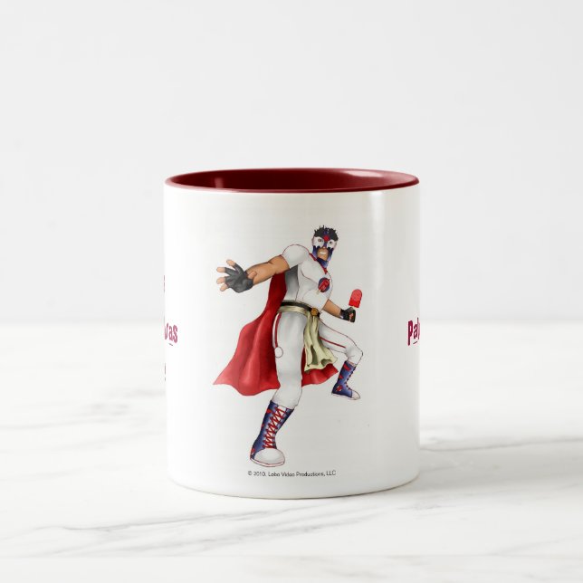 Caneca de café de Las Aventuras de Paleta Homem (Centro)
