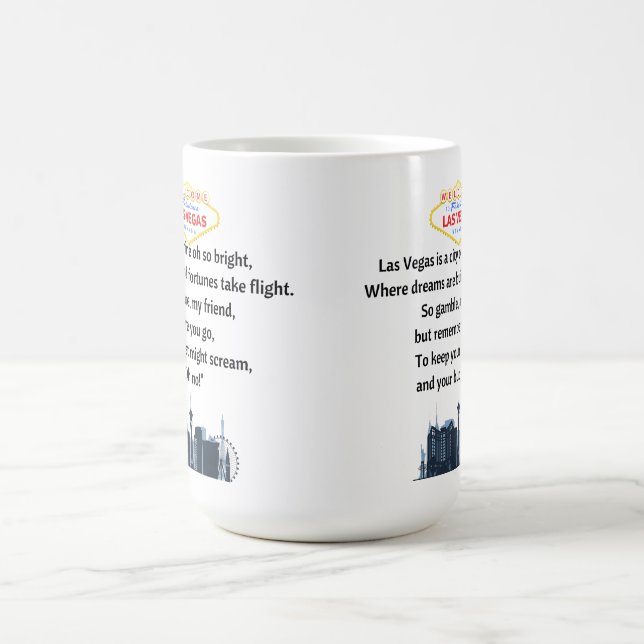Caneca de café de Las Vegas (Centro)
