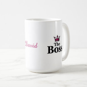 Caneca de Café de Liderança Personalizada para Ele