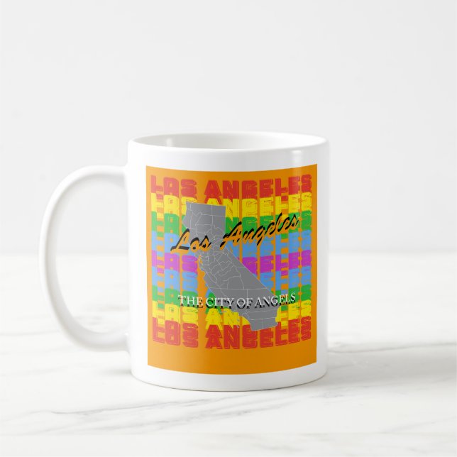 Caneca de café de Los Angeles  (Esquerda)