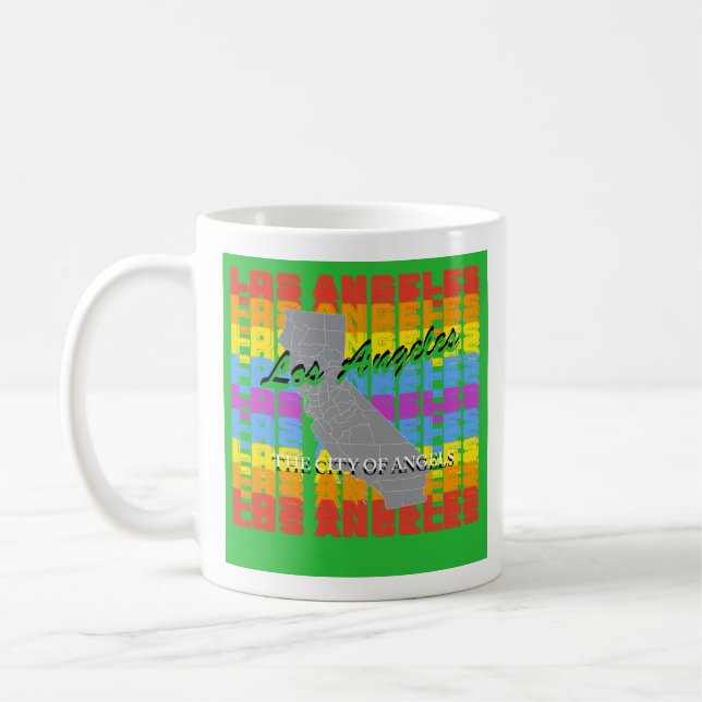 Caneca de café de Los Angeles  (Esquerda)
