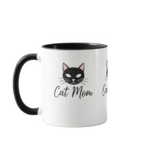 Caneca de Café de Mãe de Gato Orgulhosa Presente d