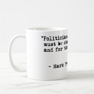 Caneca de café de Mark Twain - citações dos