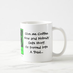 Caneca De Café Dê-me o café agora! Copo de café insolente da