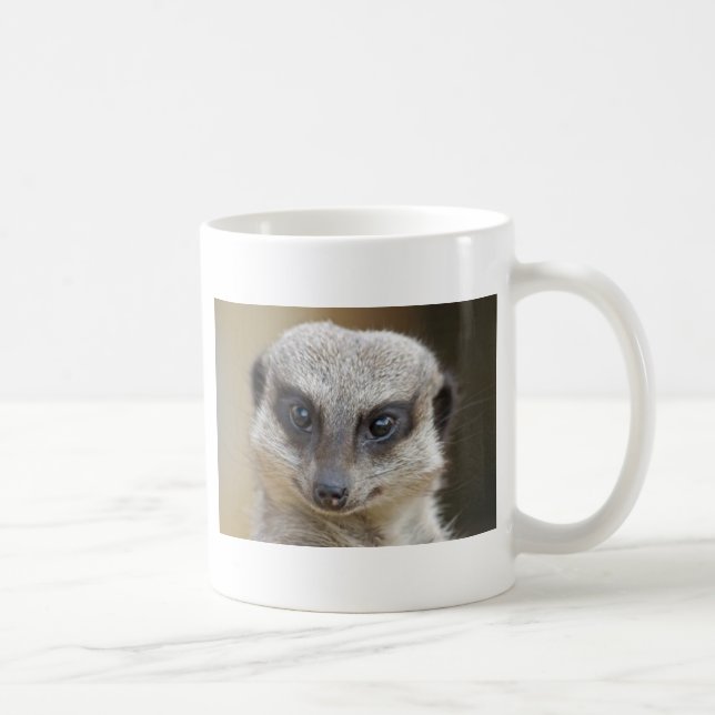 Caneca De Café De Meerkat fim acima (Direita)
