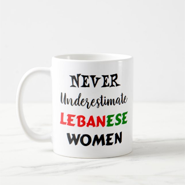 caneca de café de mulheres libanesas (Esquerda)