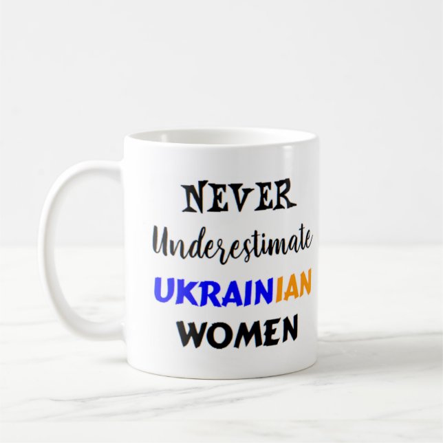 caneca de café de mulheres ucrainas (Esquerda)