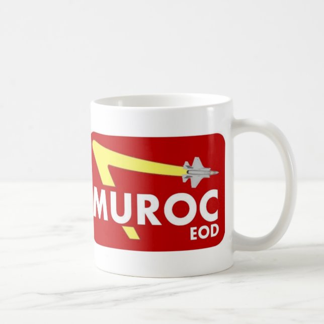 Caneca de café de Muroc EOD MasterBadge (Direita)