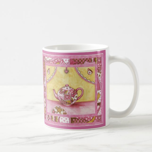 Caneca de Café de Natal Biscoito de Gengibre Bule (Direita)
