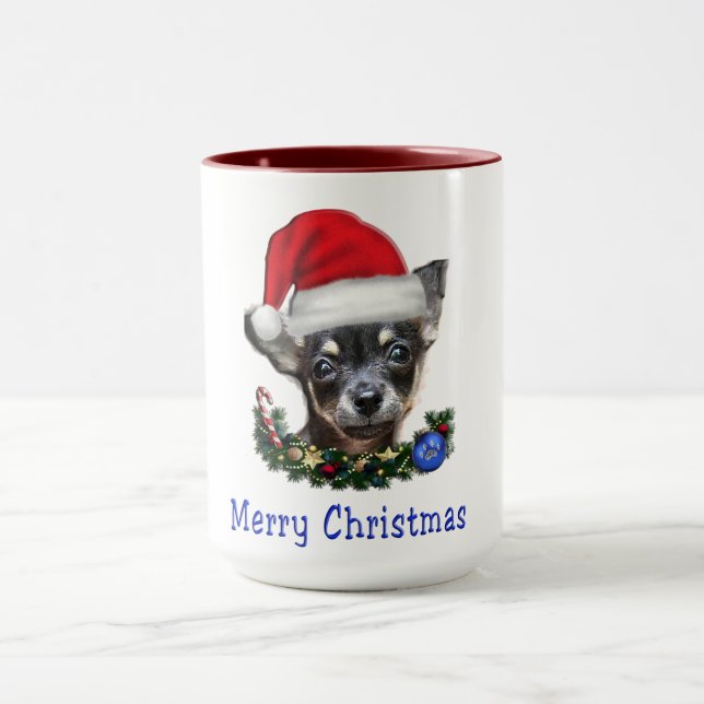 Caneca de café de Natal Chihuahua (Centro)