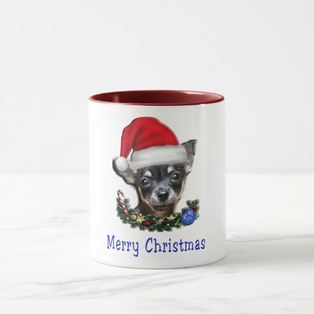 Caneca de café de Natal Chihuahua (Centro)