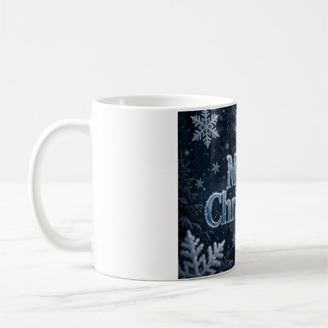 Caneca de Café de Natal Gelado (Esquerda)