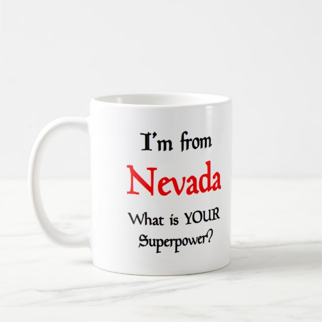 caneca de café de nevada (Esquerda)