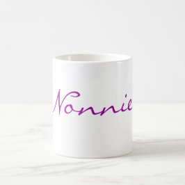 Caneca de café de "Nonnie"
