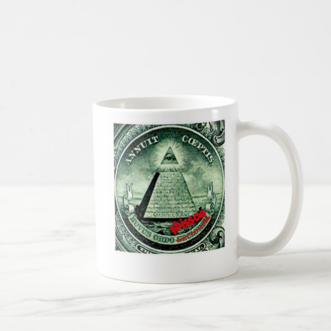 Caneca de café de Novus Ordo (Direita)