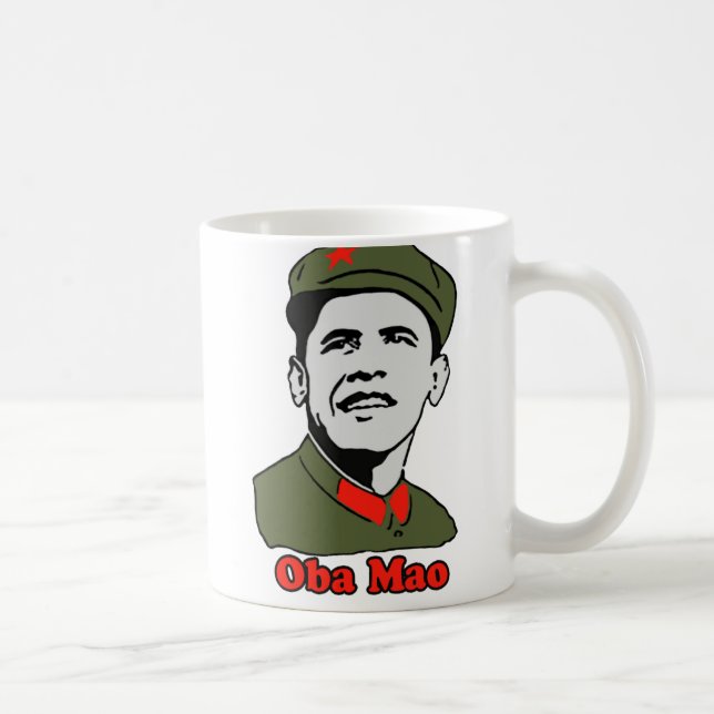 Caneca de café de Obama Mao (Direita)