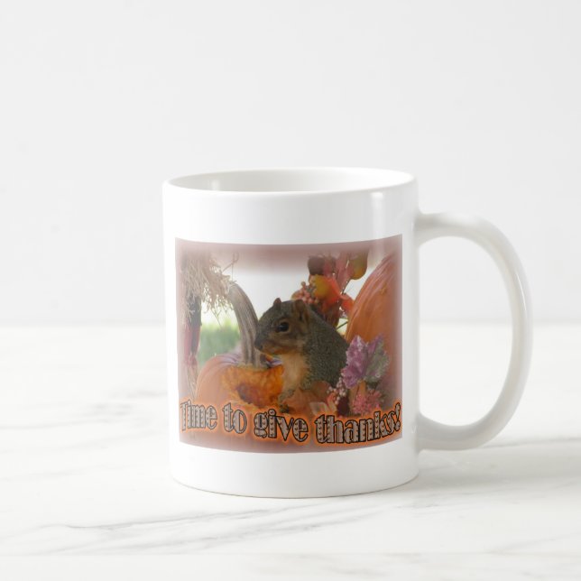 Caneca De Café Dê obrigados (Direita)