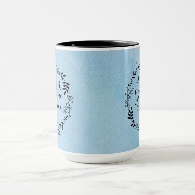 Caneca de Café de Oração da Manhã (Centro)