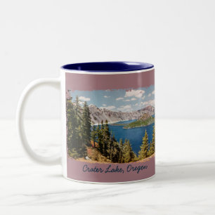 Caneca de café de Oregon do lago crater