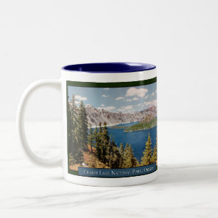 Caneca de café de Oregon do lago crater