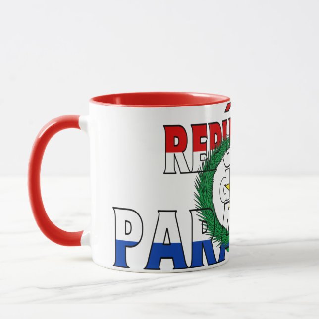 Caneca de café de Paraguai (Esquerda)