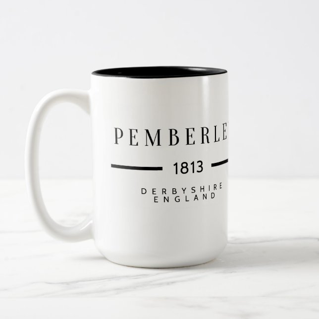 Caneca de café de Pemberley (Esquerda)