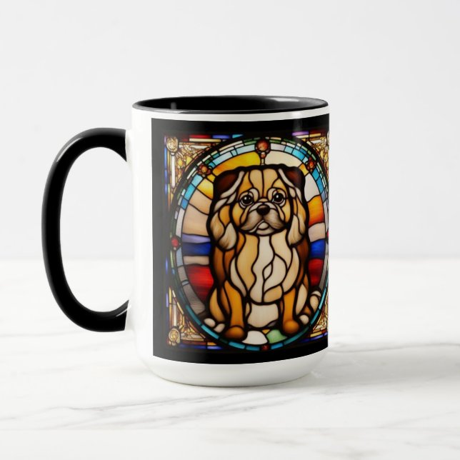 Caneca de café de Pequim fofa (Esquerda)