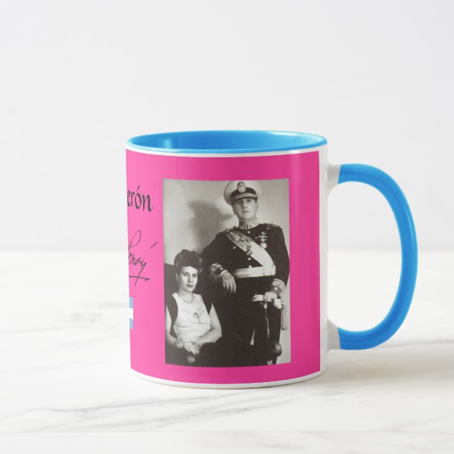 Caneca de café de PERON de EVITA* (Direita)