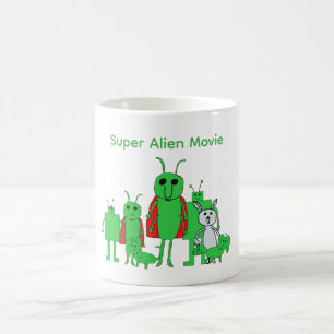 Caneca de Café de Personagem Completo do Super Ali