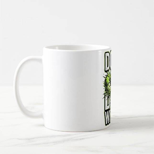 Caneca de Café de Pickleball Engraçada Não Brinque (Esquerda)