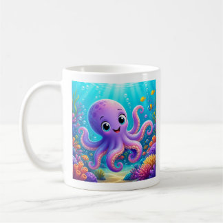 Caneca de Café de polvo Roxo Engraçado