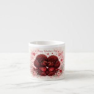 Caneca de Café de Poodle Fofa – Caneca para Amante